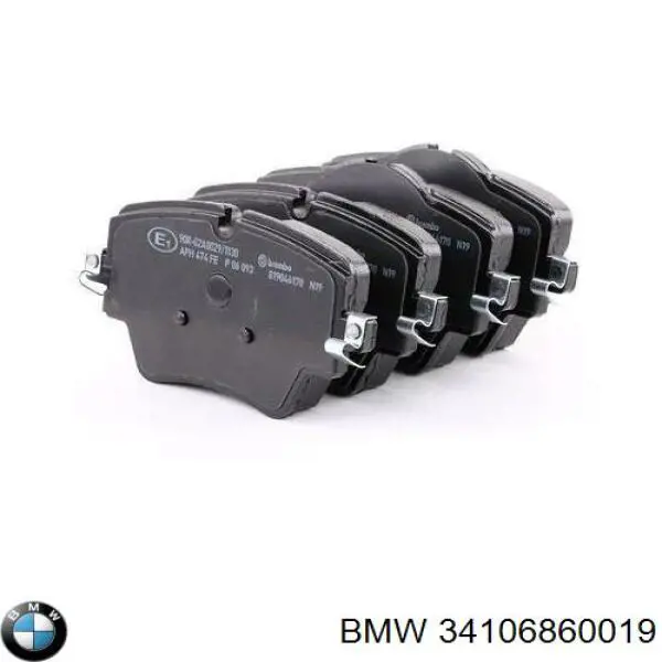 Pastillas freno delanteras BMW 34106860019 precio, desde 41,99 EUR