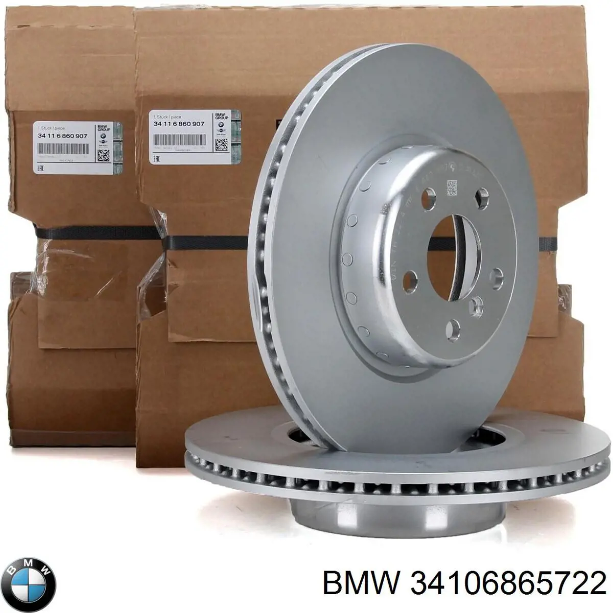 Comprar 34106865722 BMW Freno de disco delantero