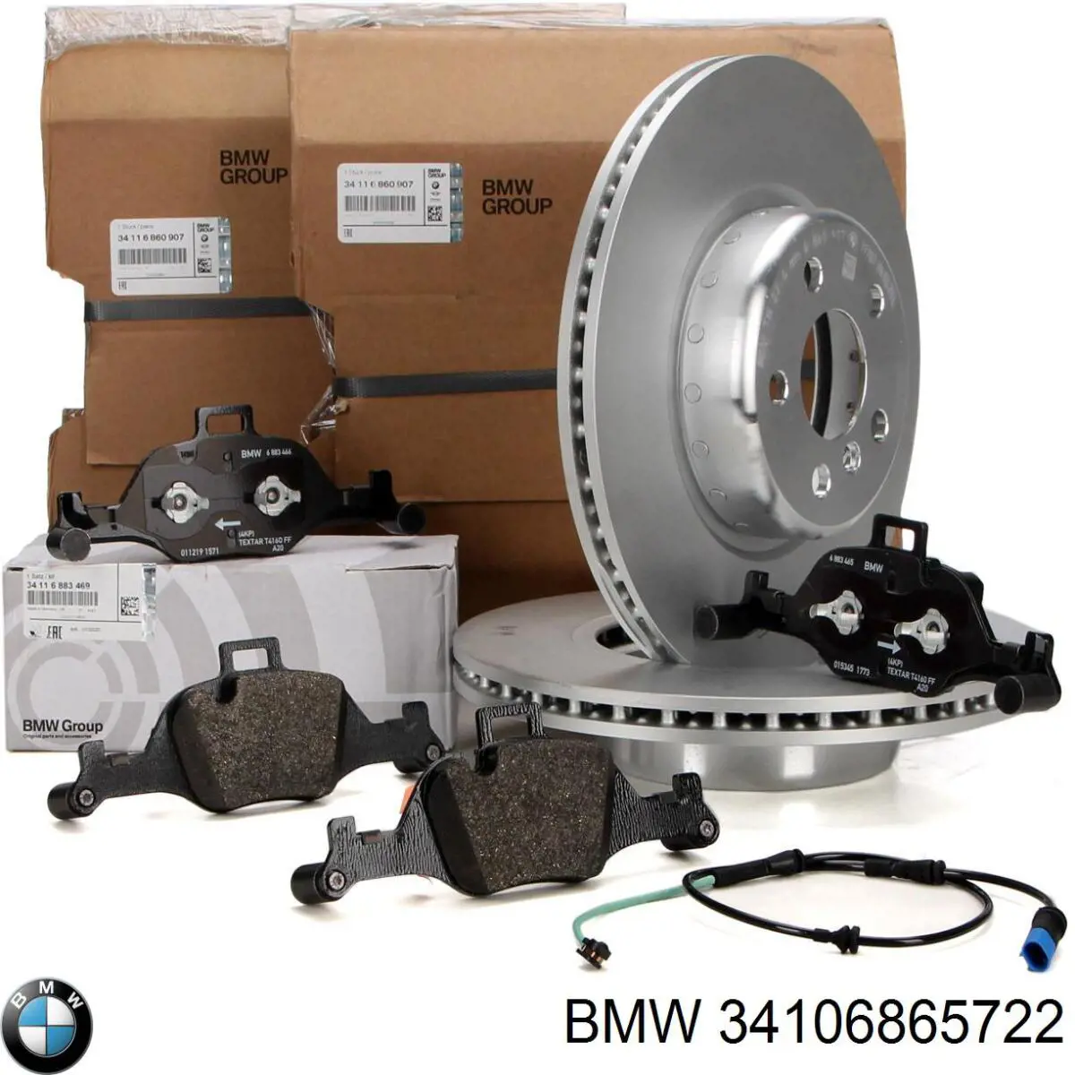 Freno de disco delantero para BMW 3 (G21)