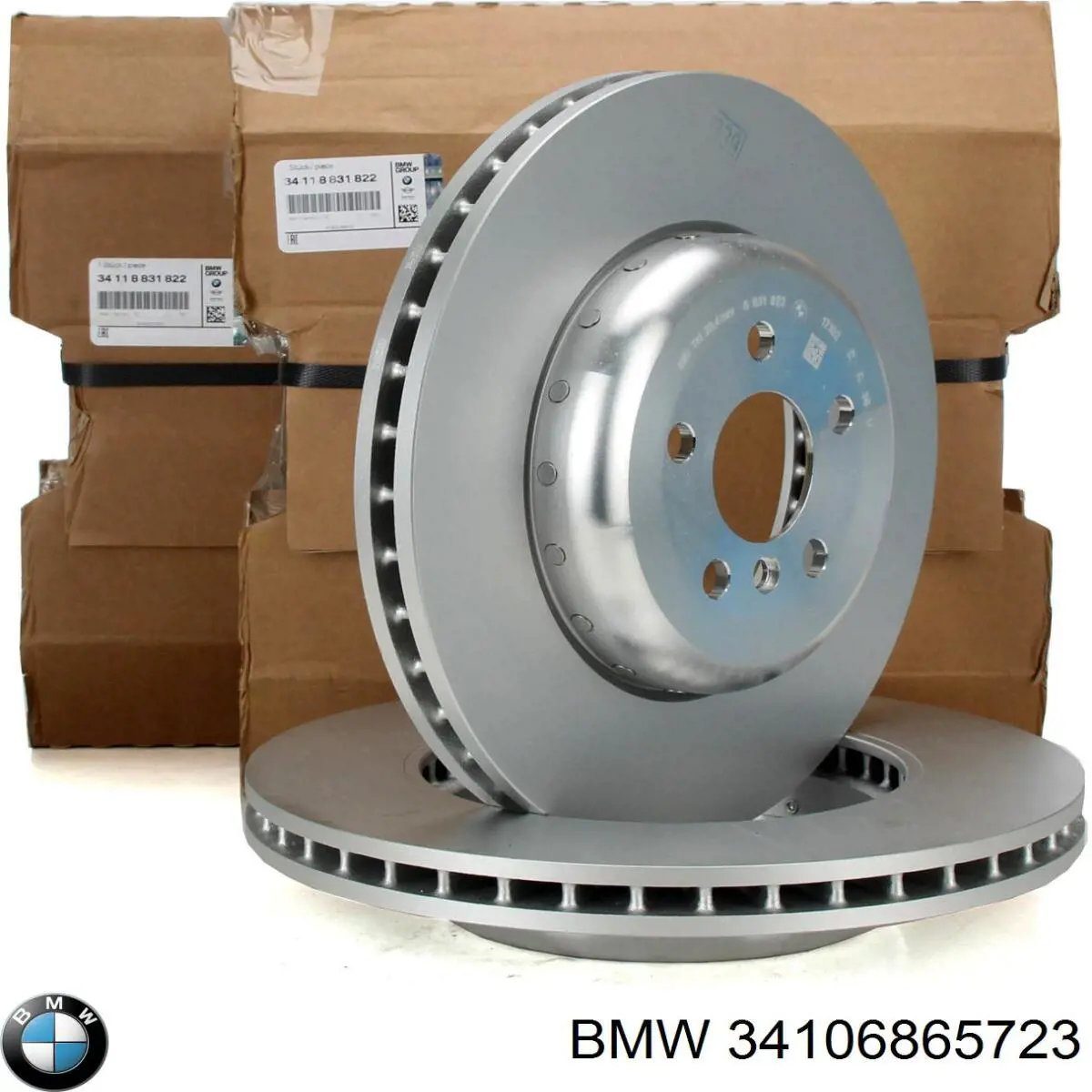 Comprar 34106865723 BMW Freno de disco delantero
