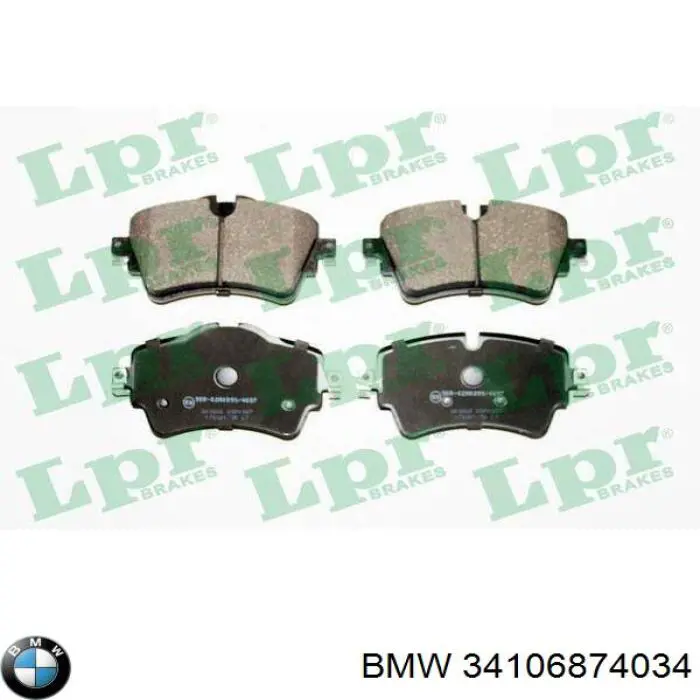 Pastillas de freno delanteras MINI Cooper F57