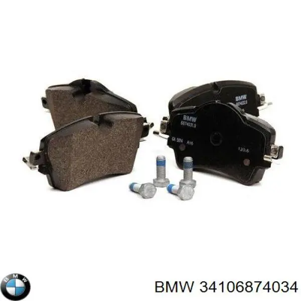 Comprar 34106874034 BMW Pastillas delanteras de freno