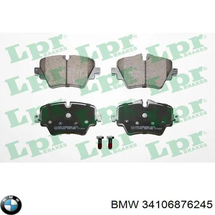 Pastillas freno delanteras BMW 34106876245 precio, desde 41,99 EUR