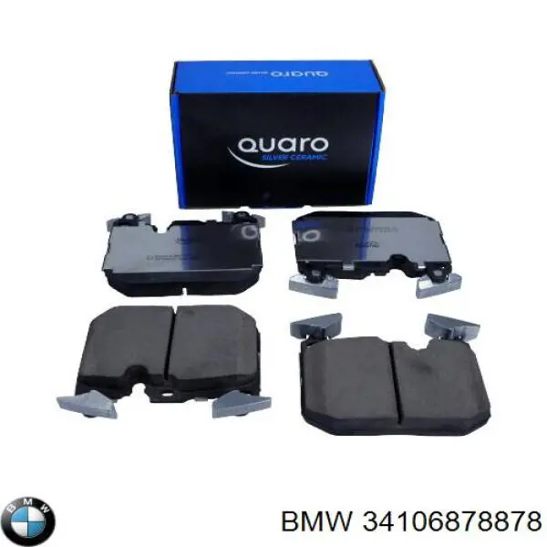 34106878878 BMW pastillas de freno delanteras