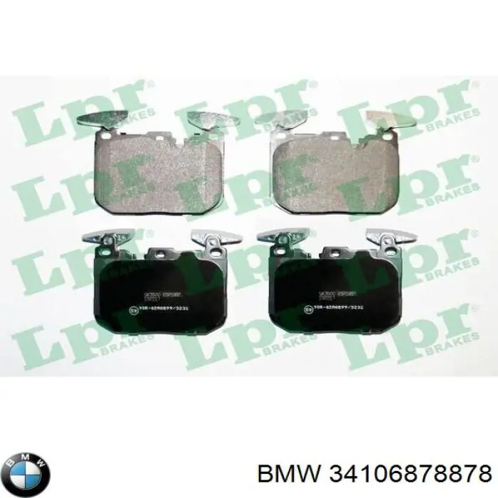 Pastillas freno delanteras BMW 34106878878 precio, desde 49,57 EUR