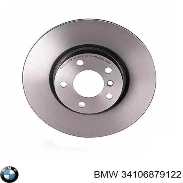 Disco de freno delantero BMW 34106879122