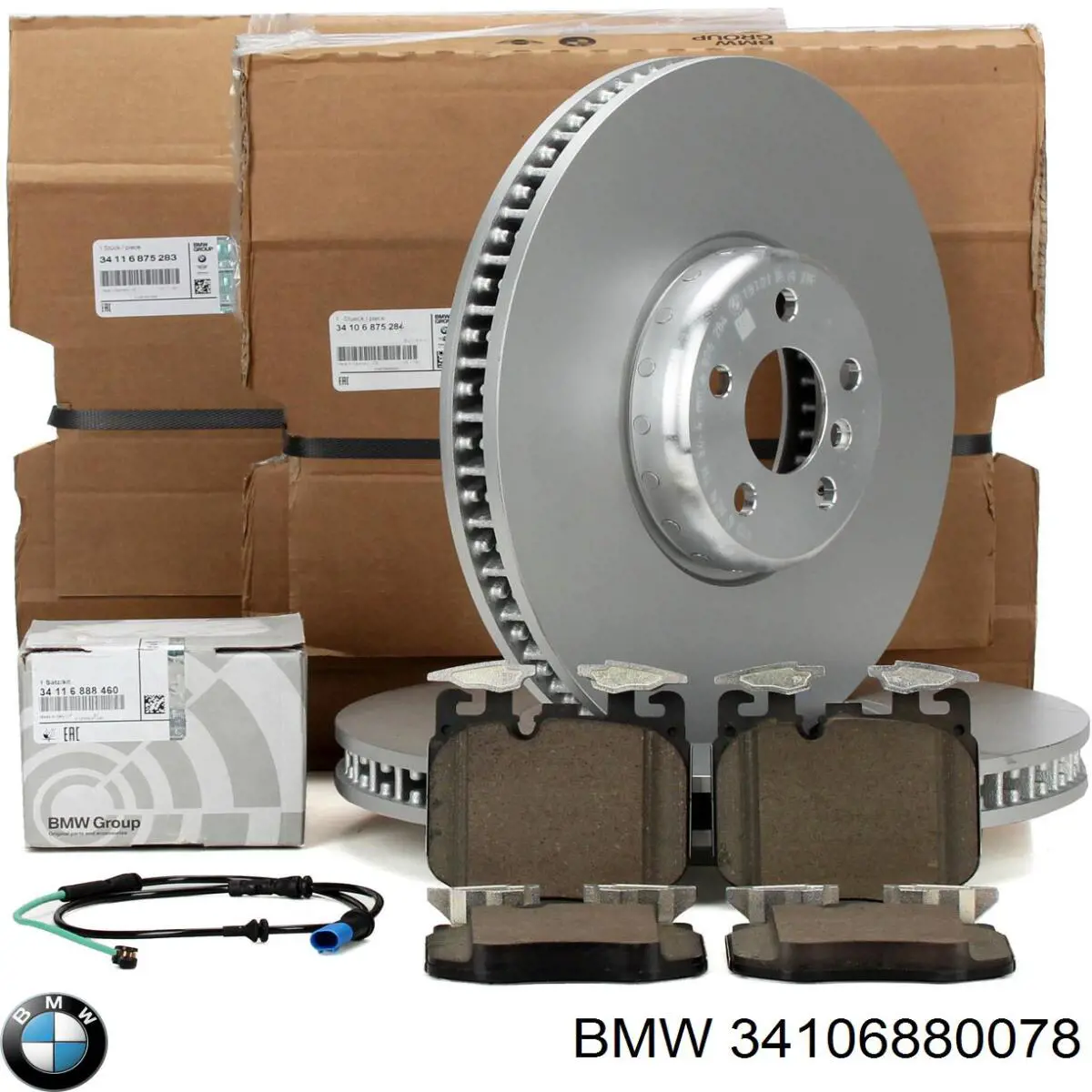 Frenos delanteros BMW 34106880078 precio, desde 151,11 EUR