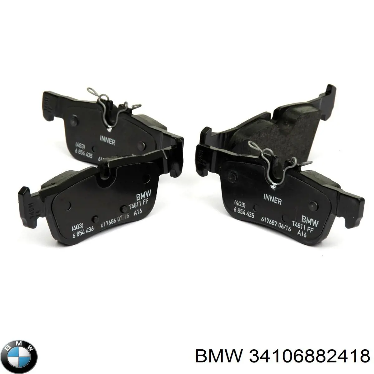 Pastillas de freno 34106882418 BMW