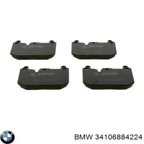 Comprar 34106884224 BMW Pastillas delanteras de freno