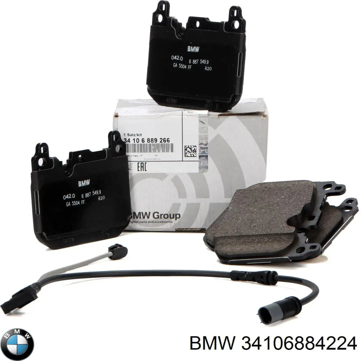 Pastillas freno delanteras BMW 34106884224 precio, desde 52,26 EUR