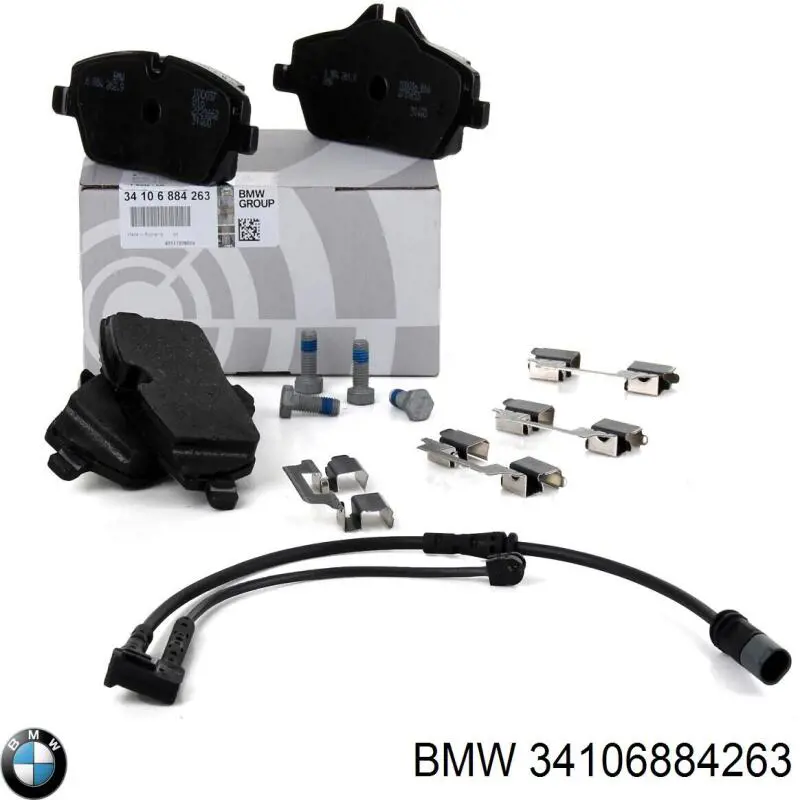 Comprar 34106884263 BMW Pastillas delanteras de freno