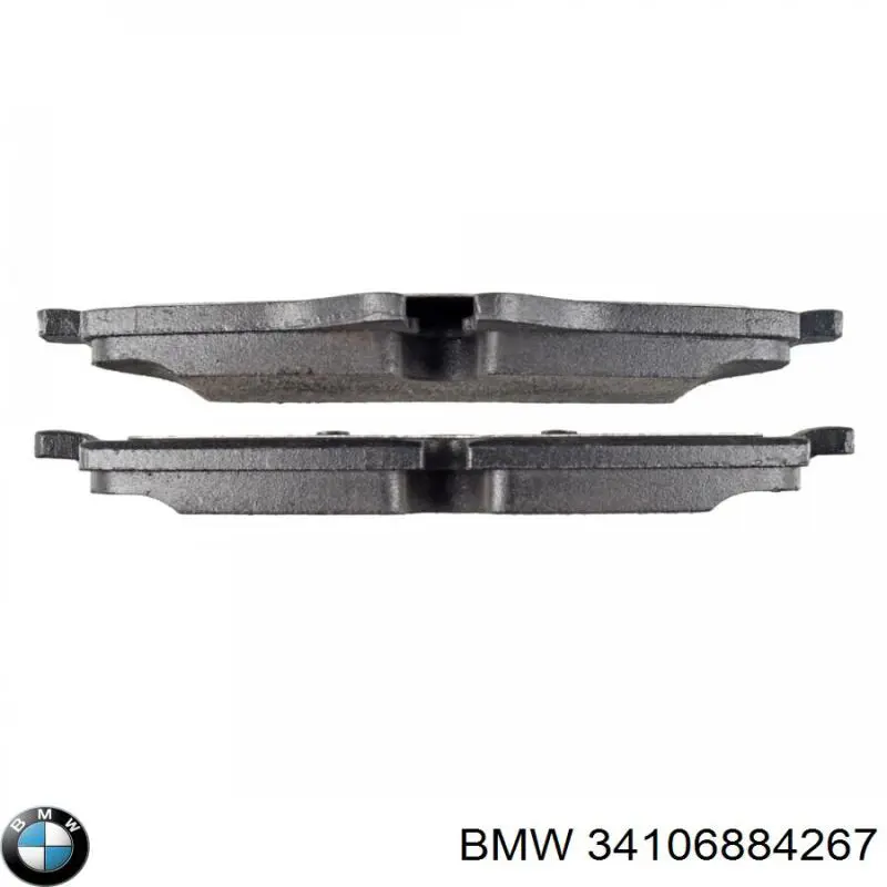 Comprar 34106884267 BMW Pastillas delanteras de freno