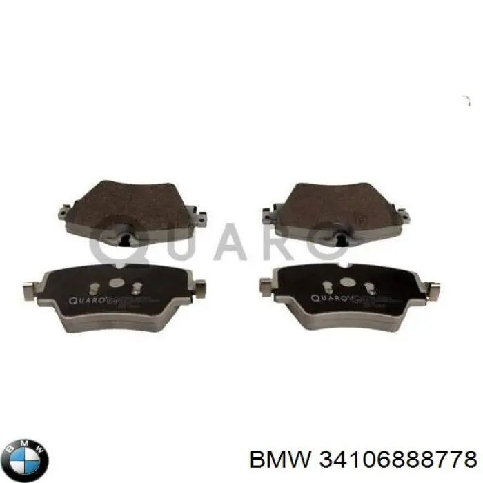 Pastillas freno delanteras BMW 34106888778 precio, desde 41,99 EUR