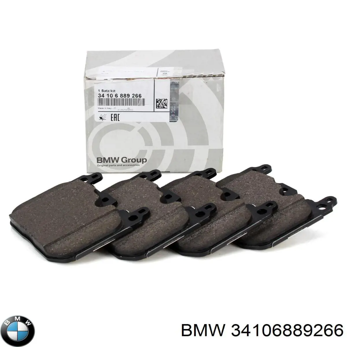 Comprar 34106889266 BMW Pastillas delanteras de freno