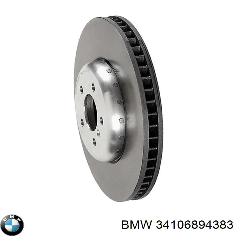 34106894383 BMW disco de freno delantero