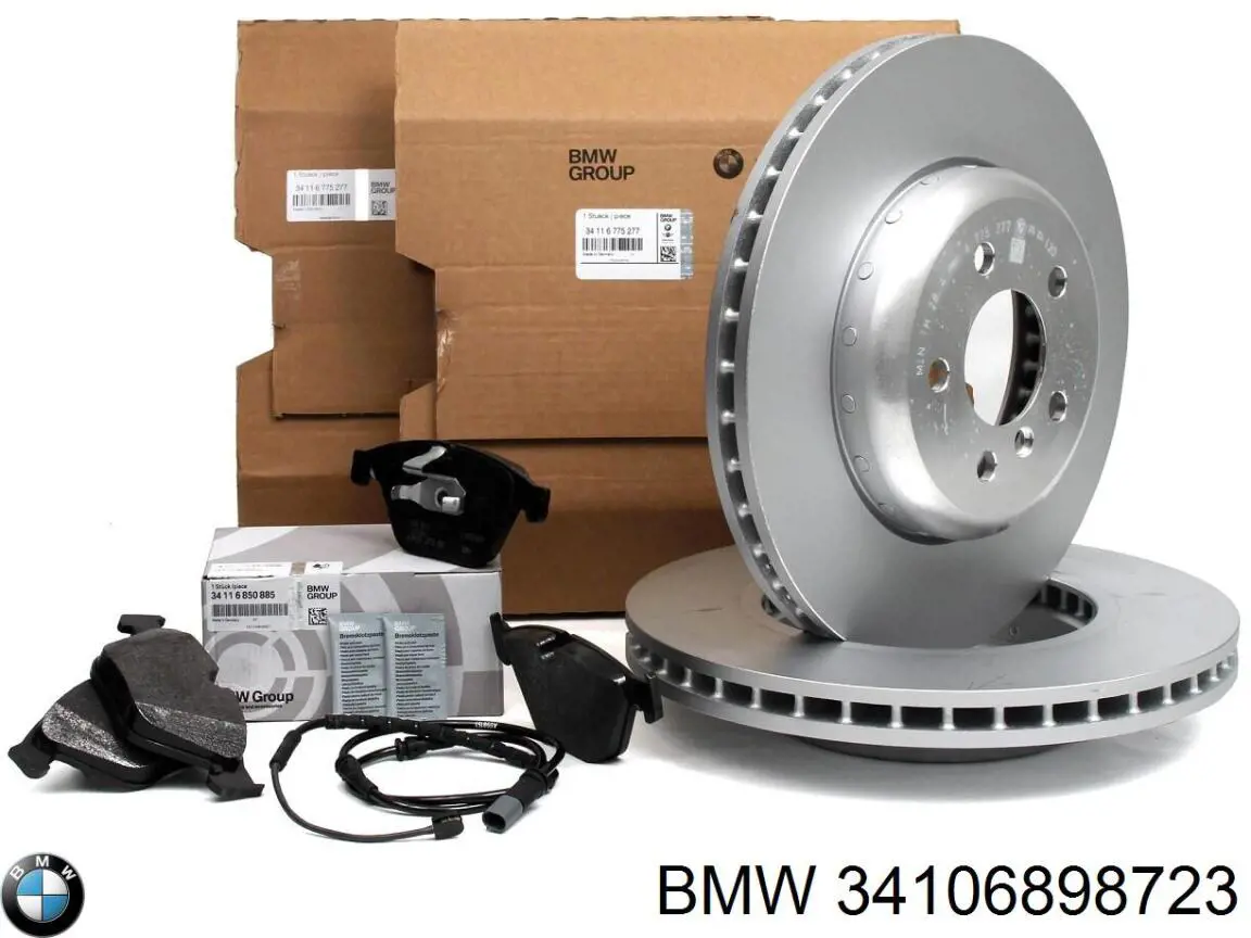 Comprar 34106898723 BMW Freno de disco delantero