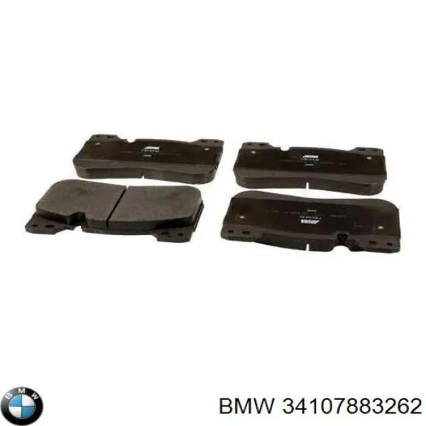 Pastillas freno delanteras BMW 34107883262 precio, desde 99,45 EUR