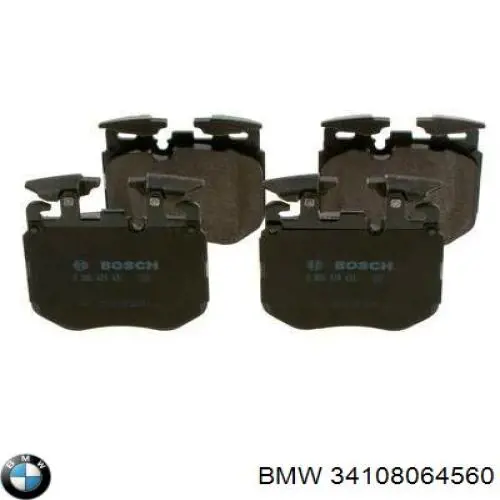 Pastillas freno delanteras BMW 34108064560 precio, desde 88,26 EUR
