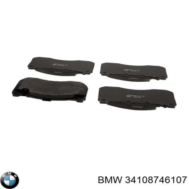 34108746107 BMW Pastillas delanteras