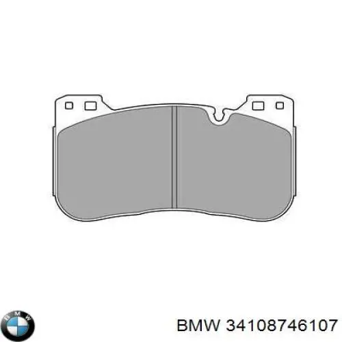 Pastillas freno delanteras BMW 34108746107 precio, desde 99,65 EUR