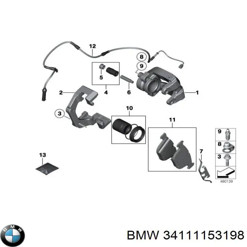 34111153198 BMW 