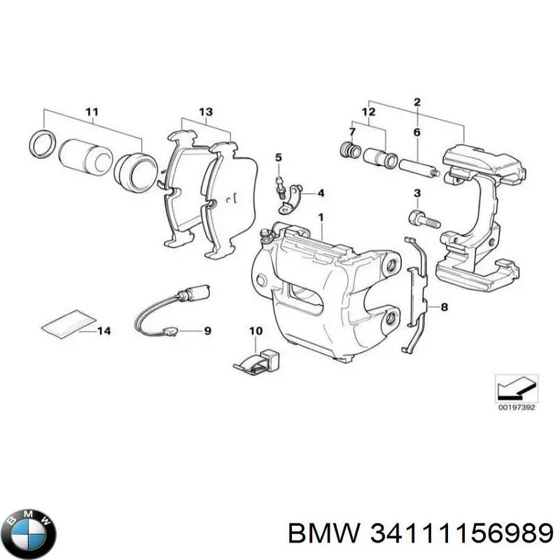  BMW 34111156989 precio, desde 13,34 EUR