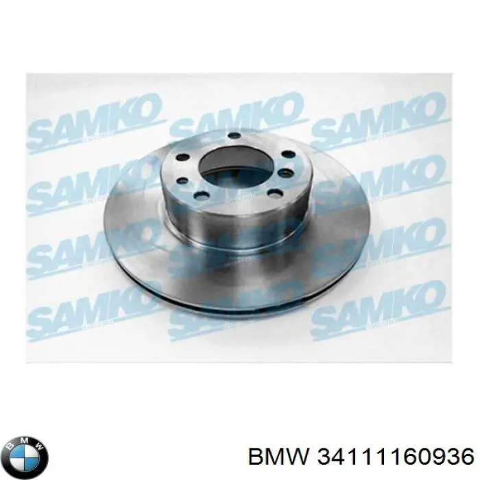 Comprar 34111160936 BMW Freno de disco delantero