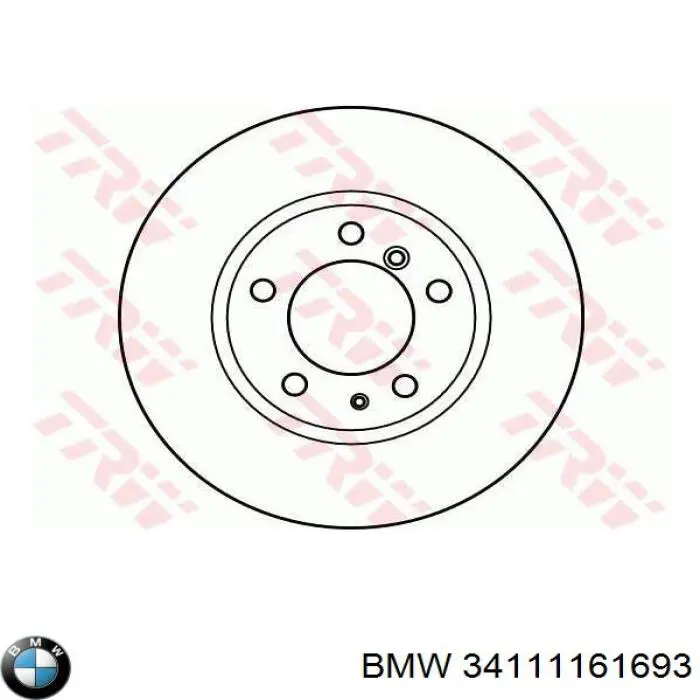 Disco de freno delantero BMW 34111161693
