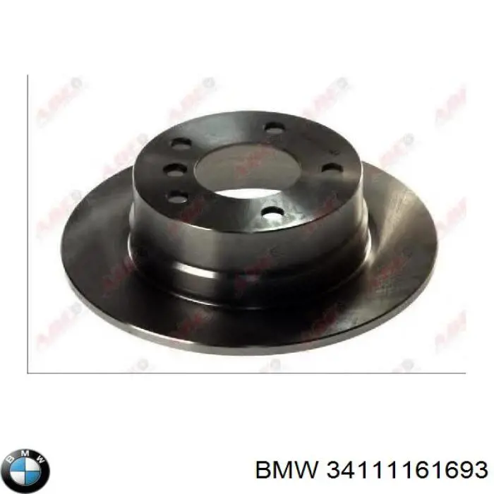 Comprar 34111161693 BMW Freno de disco delantero