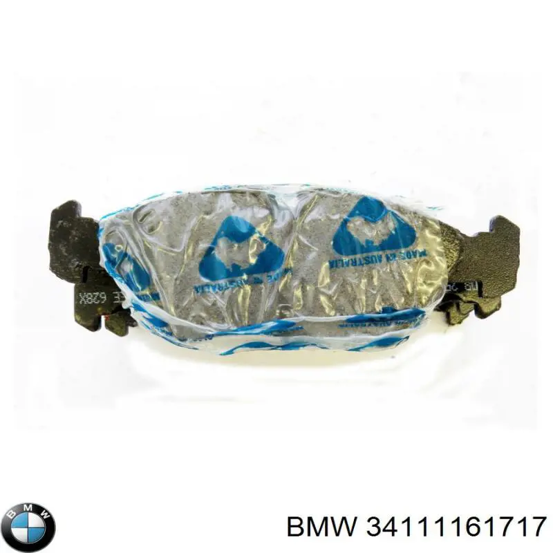 34111161717 BMW pastillas de freno delanteras