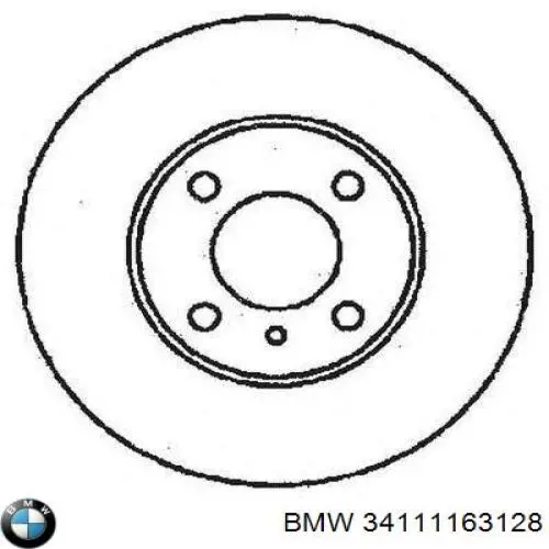 Frenos delanteros BMW 34111163128 precio, desde 47,79 EUR