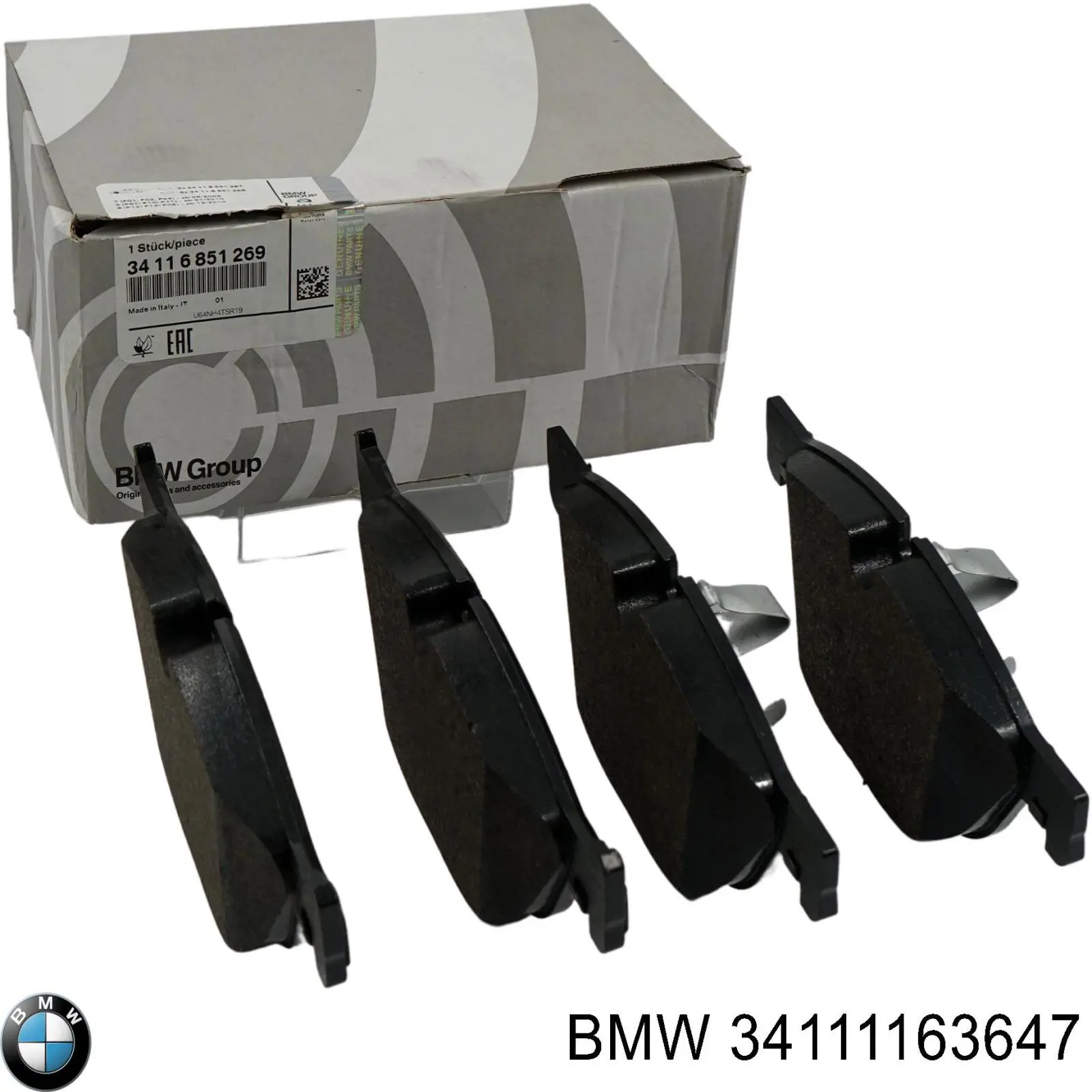 Kit de reparación, pinza de freno delantero BMW 34111163647 precio, desde 8,75 EUR