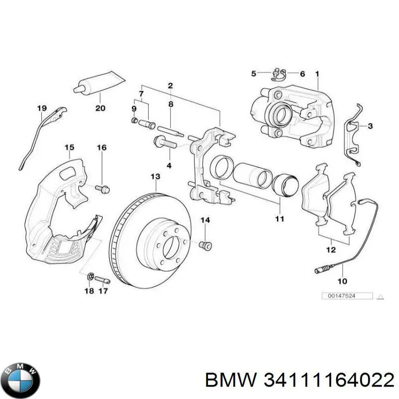  BMW 34111164022 precio, desde 10,28 EUR
