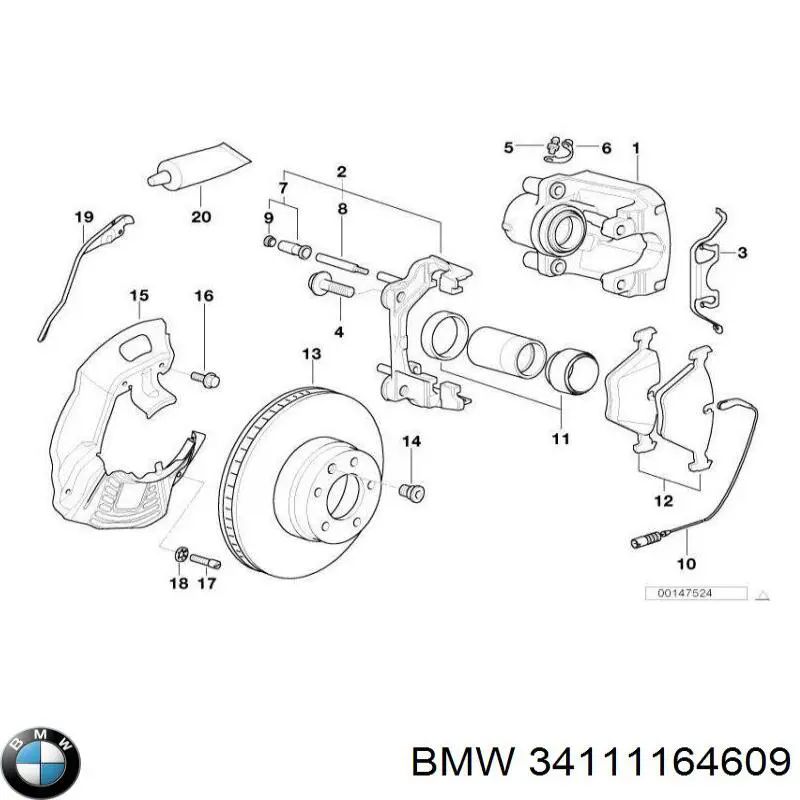 34111164609 BMW