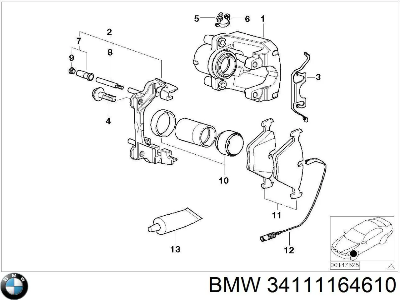  BMW 34111164610 precio, desde 262,66 EUR