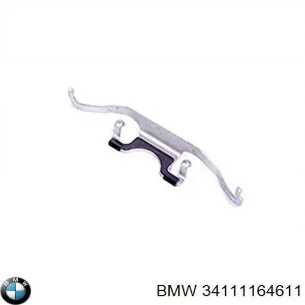 Juego de resortes de sujeción de pastillas de freno delanteras BMW 34111164611 precio, desde 7,41 EUR