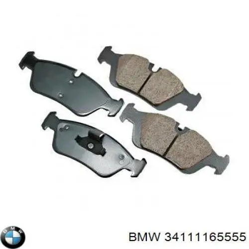 34111165555 BMW pastillas de freno delanteras