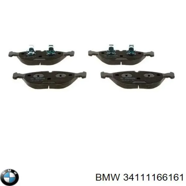 Pastillas de freno delanteras BMW 34111166161