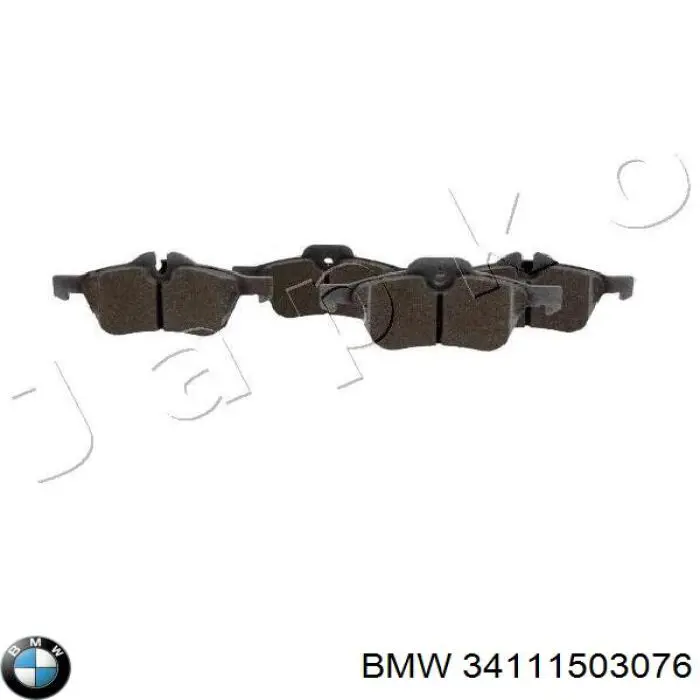 34111503076 BMW pastillas de freno delanteras