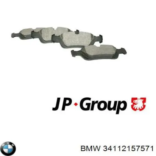 34112157571 BMW Pastillas delanteras