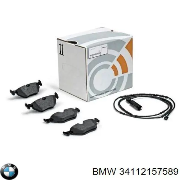 Comprar 34112157589 BMW Pastillas delanteras de freno