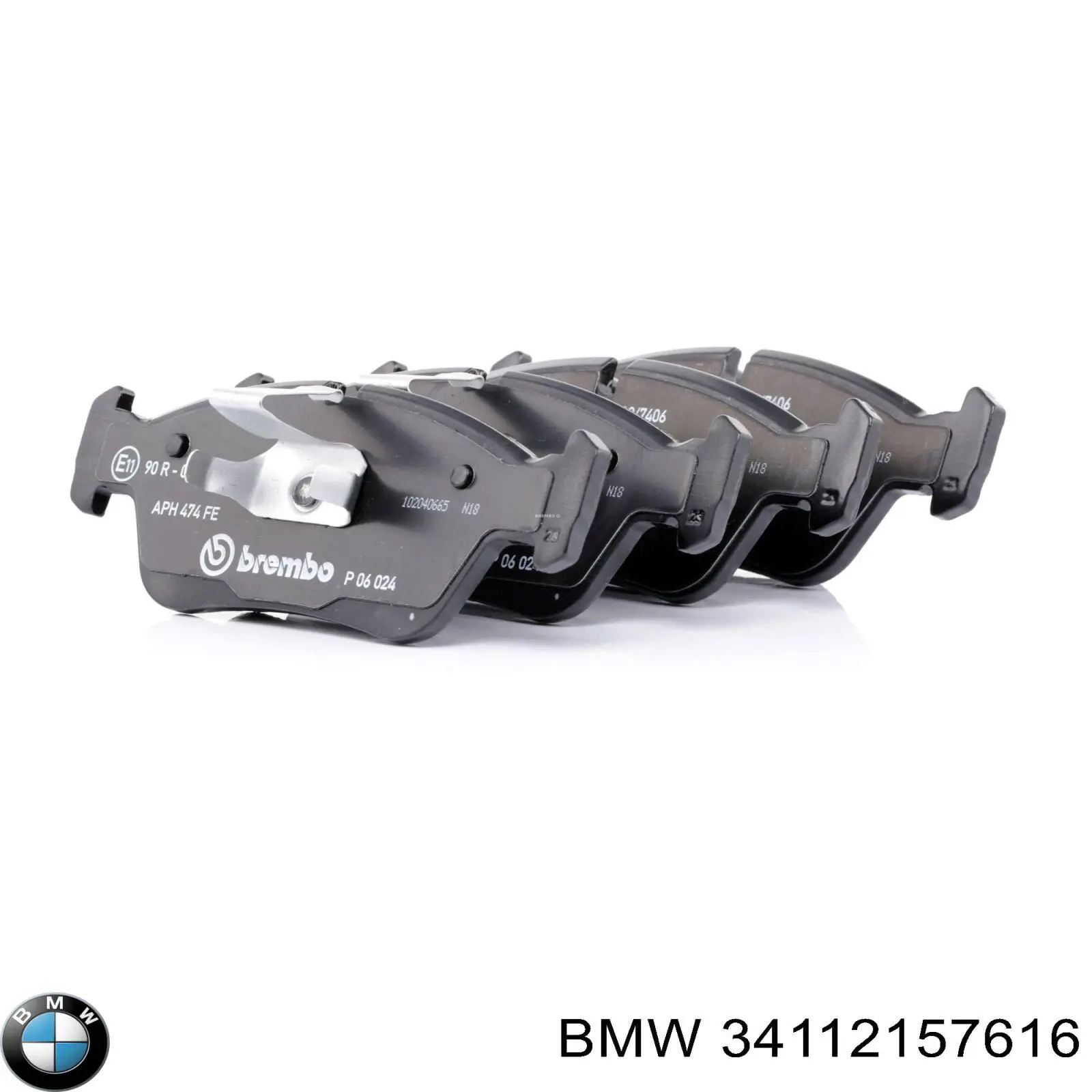 Comprar 34112157616 BMW Pastillas delanteras de freno