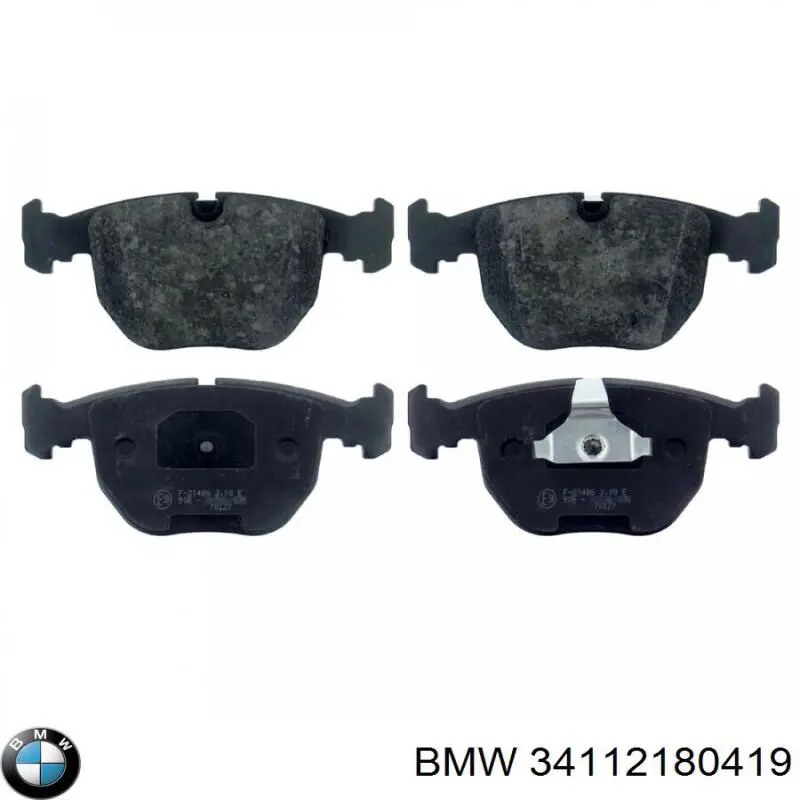 Pastillas freno delanteras BMW 34112180419 precio, desde 34,00 EUR