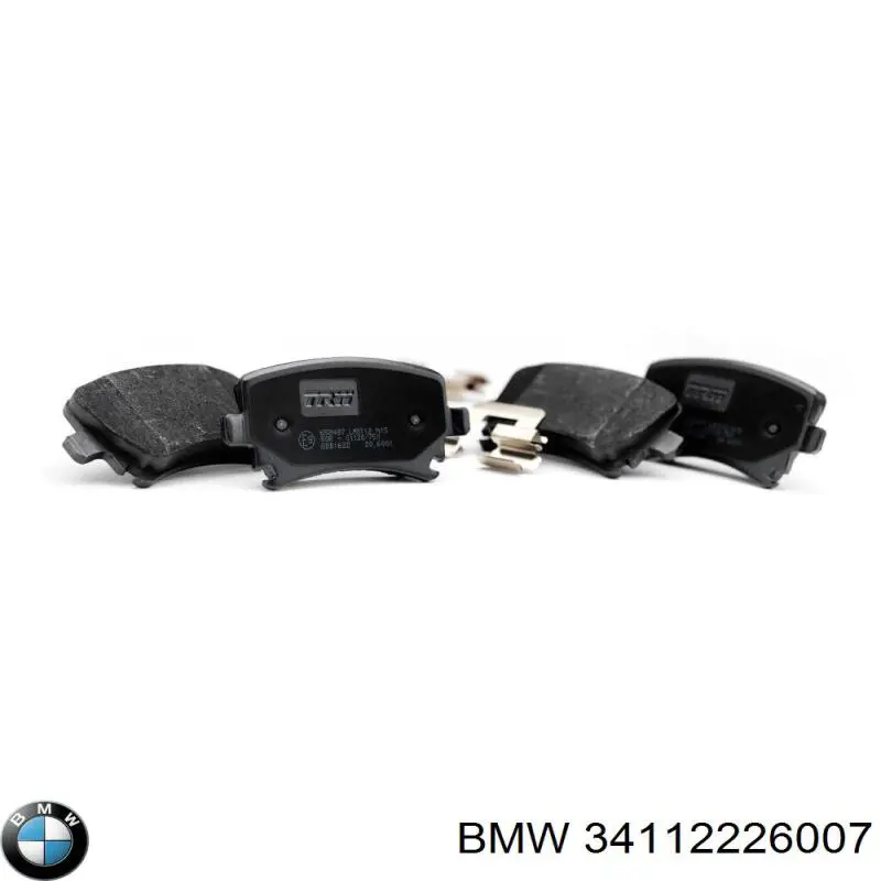 34112226007 BMW pastillas de freno delanteras