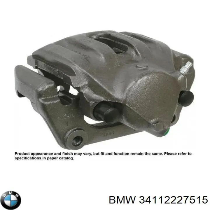 34112227515 BMW pinza de freno trasero derecho