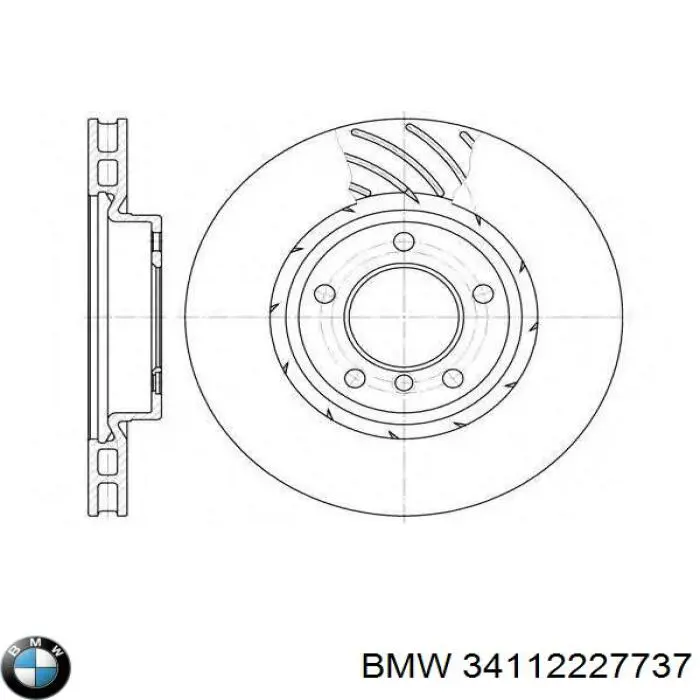 34112227737 BMW Discos