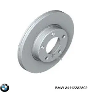 34112282802 BMW disco de freno trasero