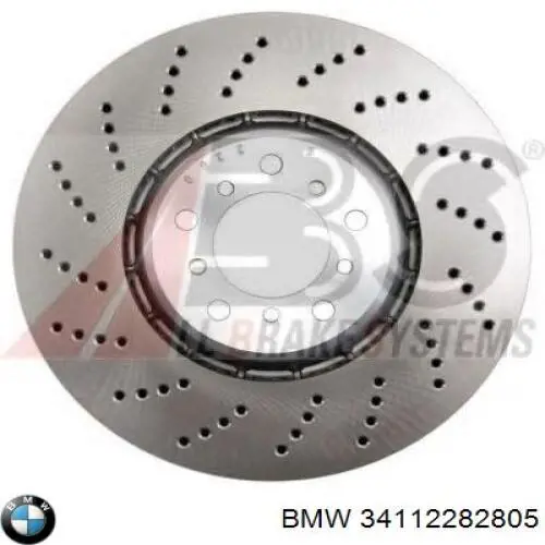 34112282805 BMW freno de disco delantero