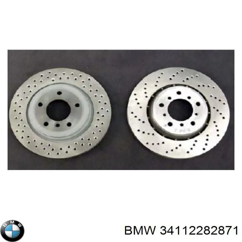 Disco de freno 34112282871 BMW