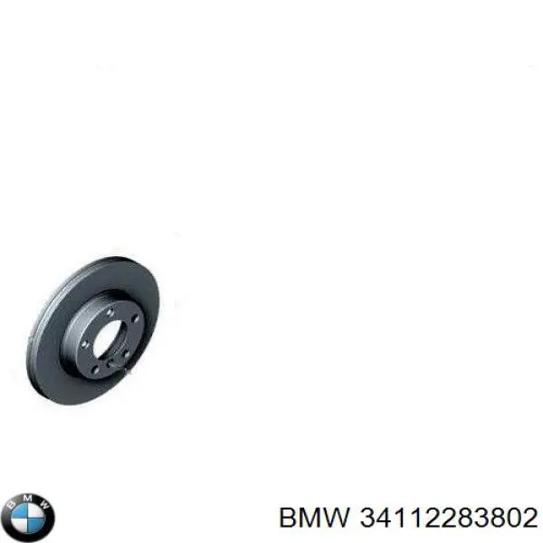 Comprar 34112283802 BMW Disco de freno trasero